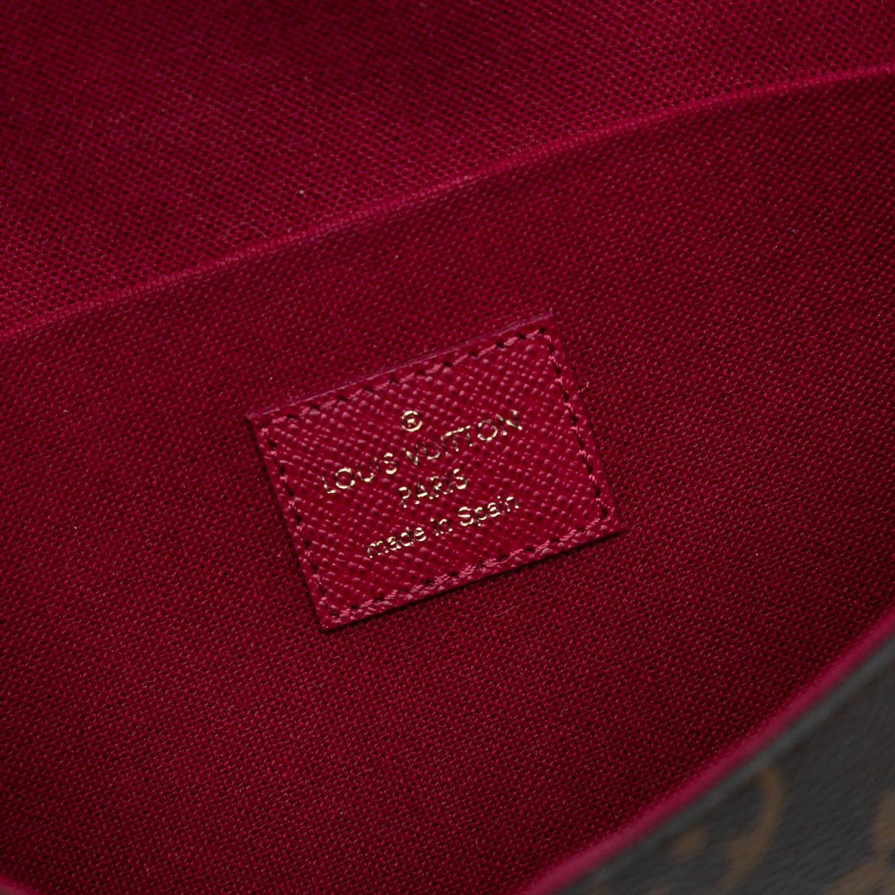 Louis Vuitton Monogram Pochette Felicie Bruin