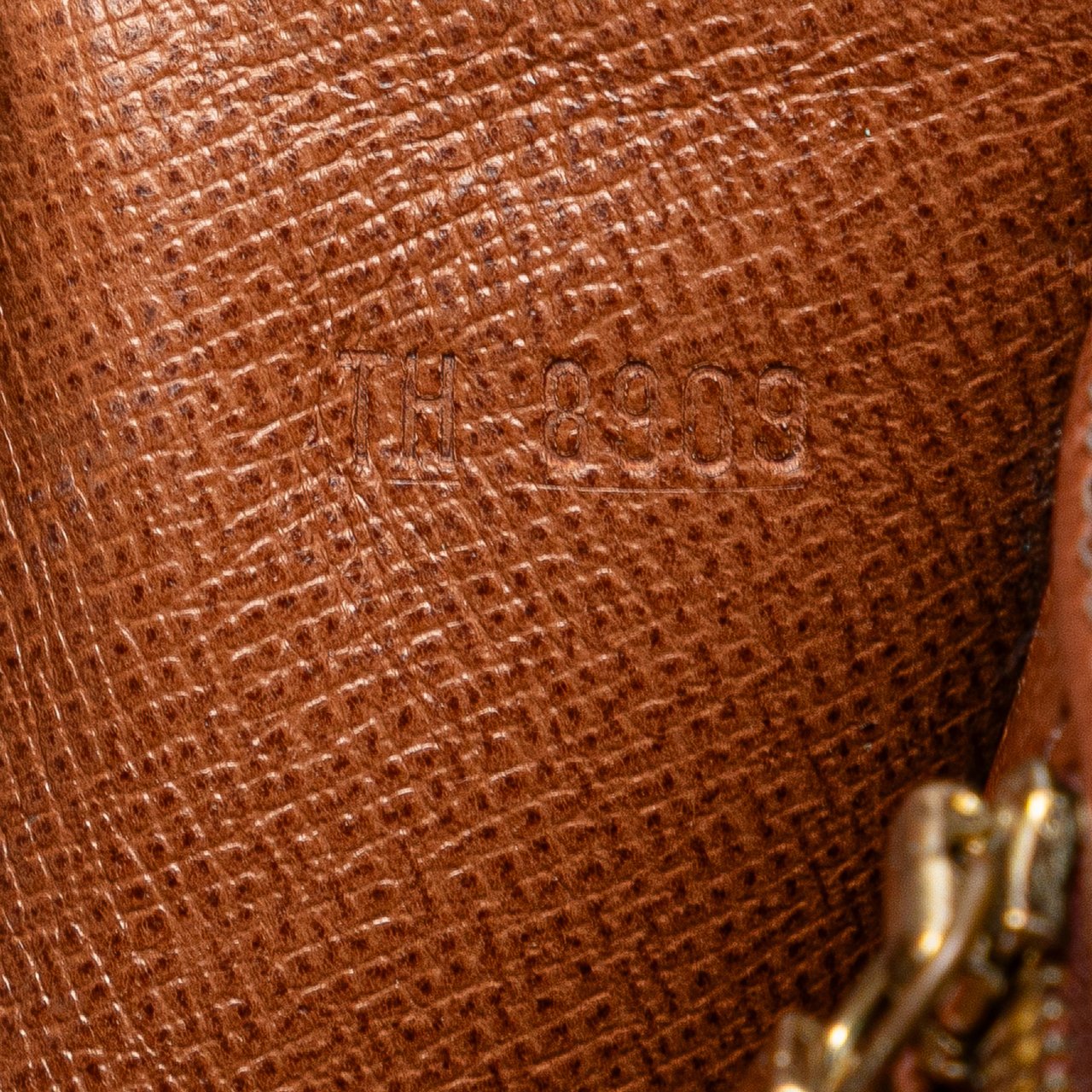 Louis Vuitton Monogram Pochette Dame GM Bruin