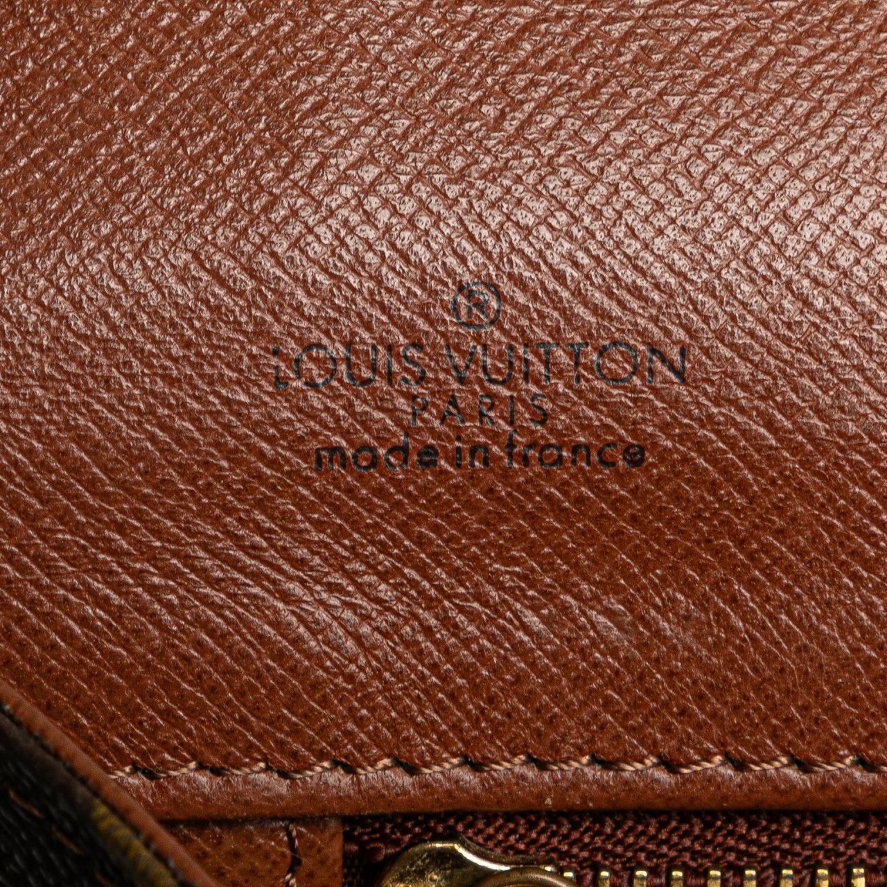 Louis Vuitton Monogram Pochette Dame GM Bruin