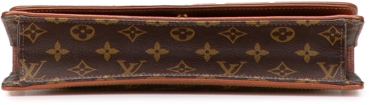 Louis Vuitton Monogram Pochette Dame GM Bruin