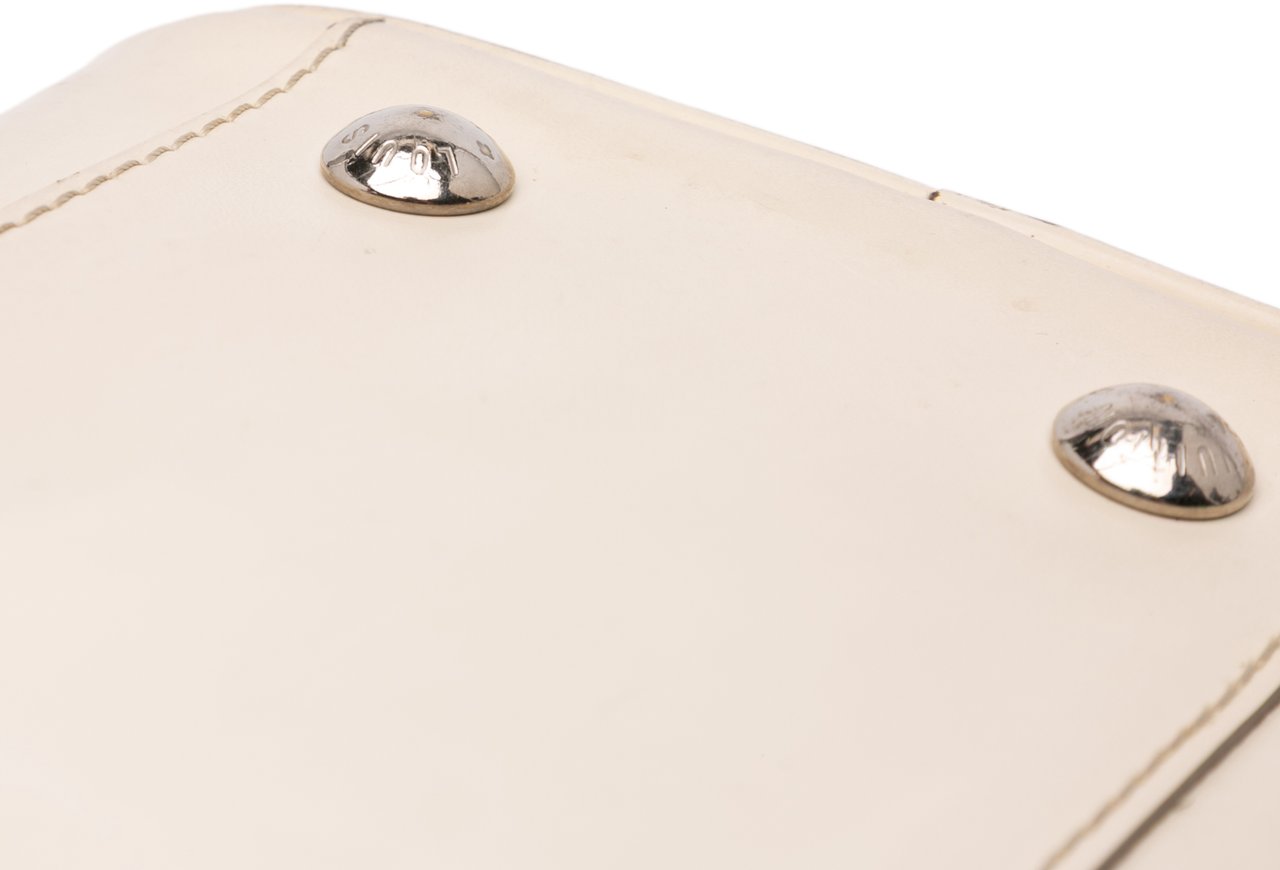 Louis Vuitton Epi Bowling Montaigne PM Wit