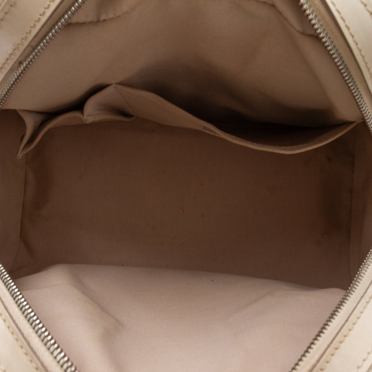 Louis Vuitton Epi Bowling Montaigne PM Wit