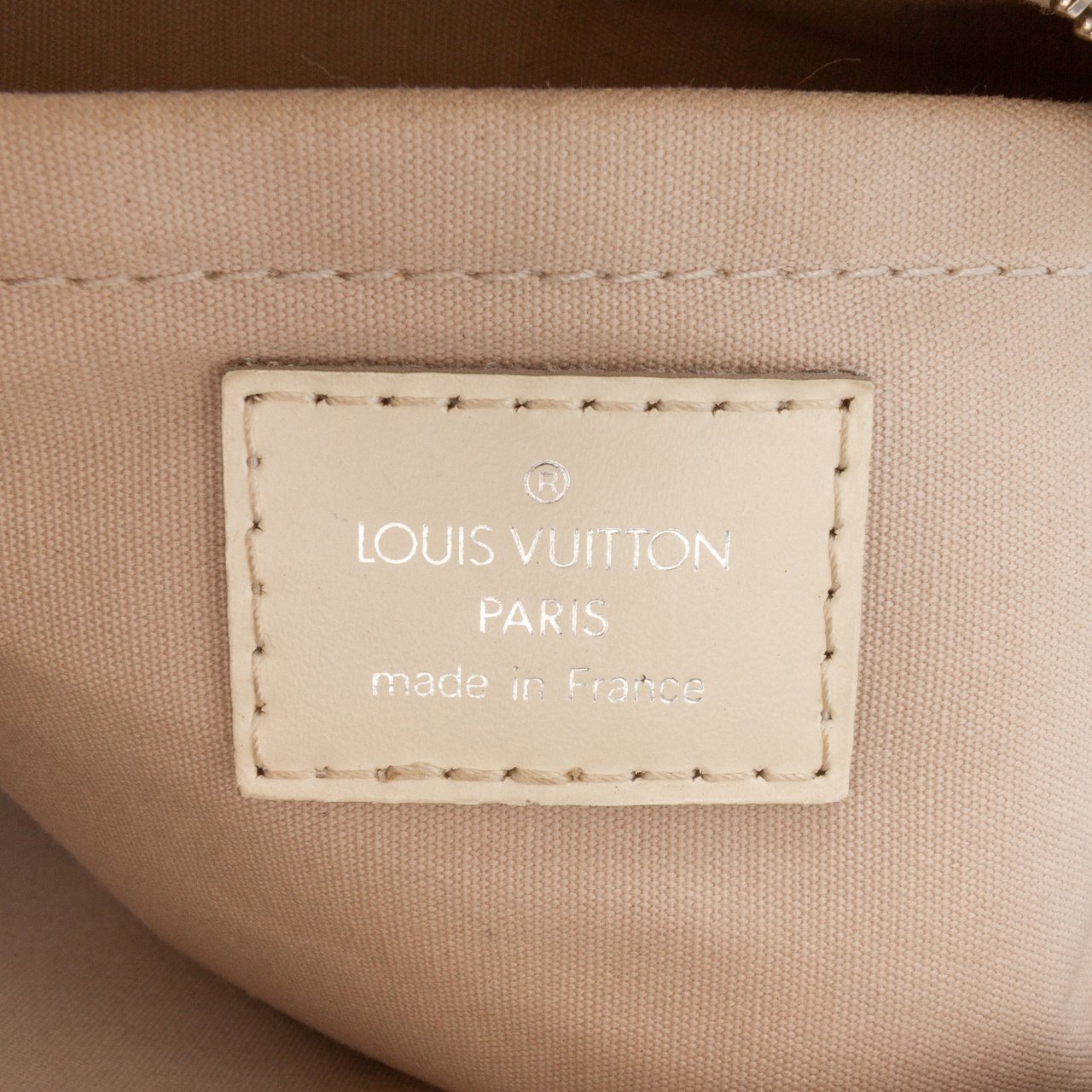 Louis Vuitton Epi Bowling Montaigne PM Wit