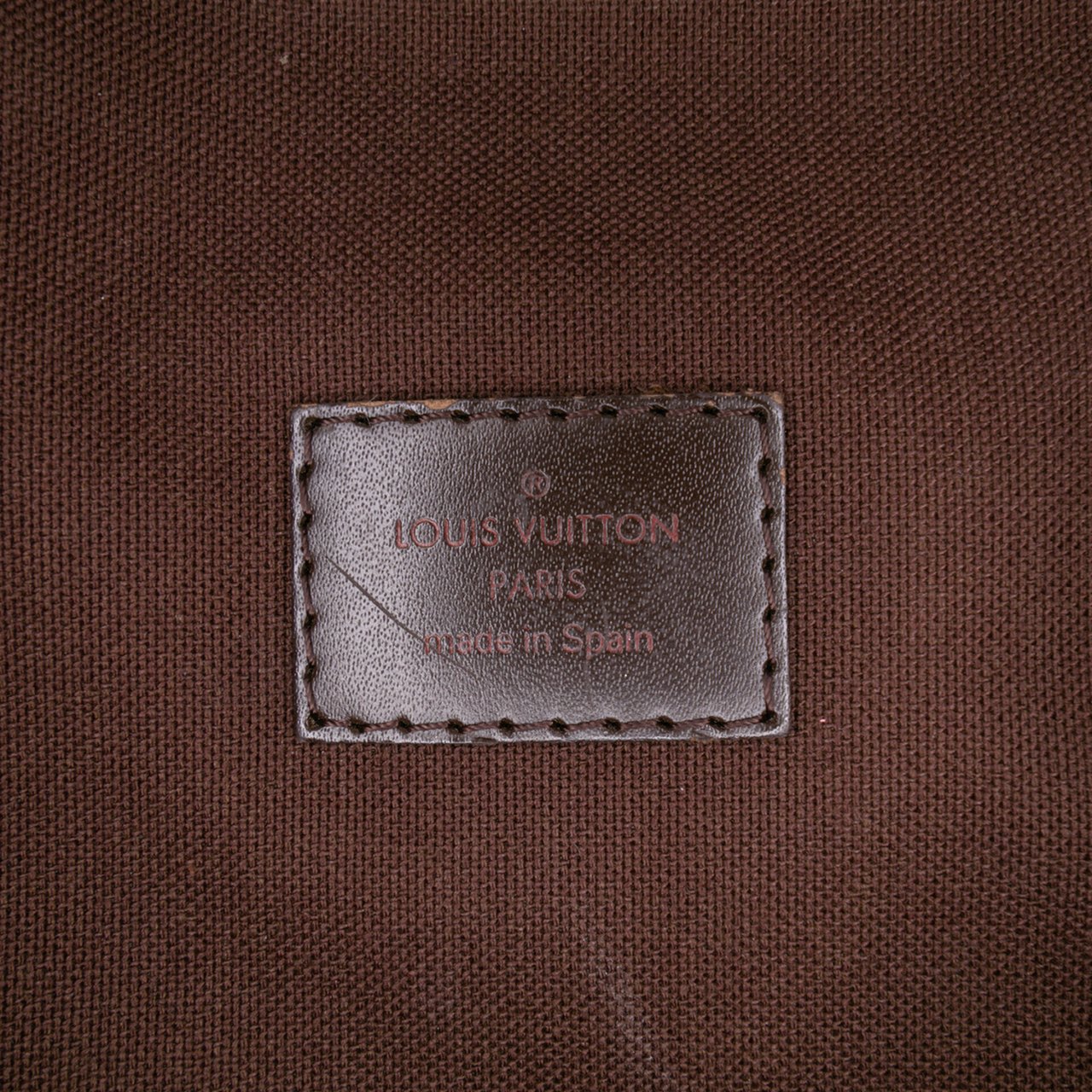 Louis Vuitton Damier Ebene Cabas Beaubourg Bruin