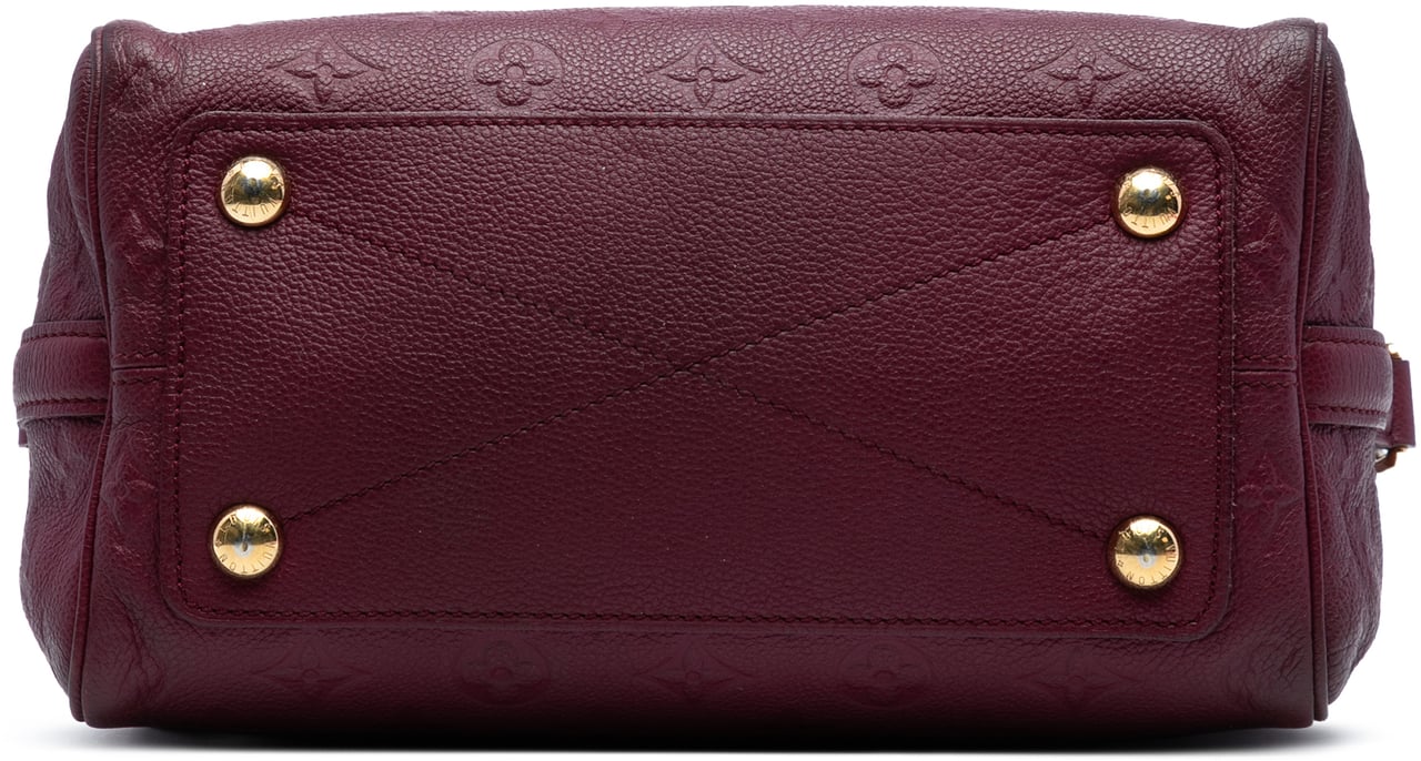 Louis Vuitton Monogram Empreinte Speedy Bandouliere 25 Rood