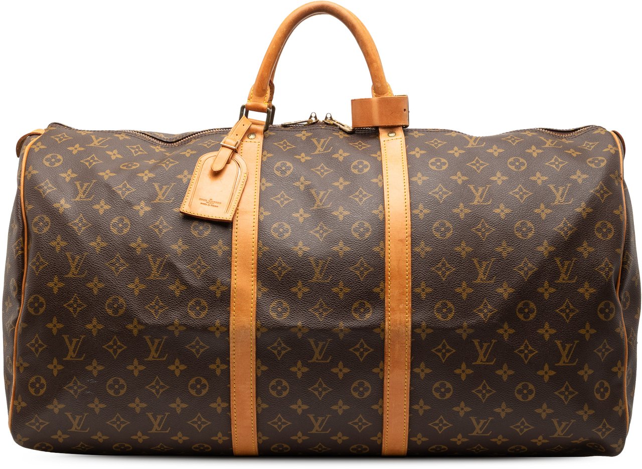 Louis Vuitton Monogram Keepall 60 Bruin