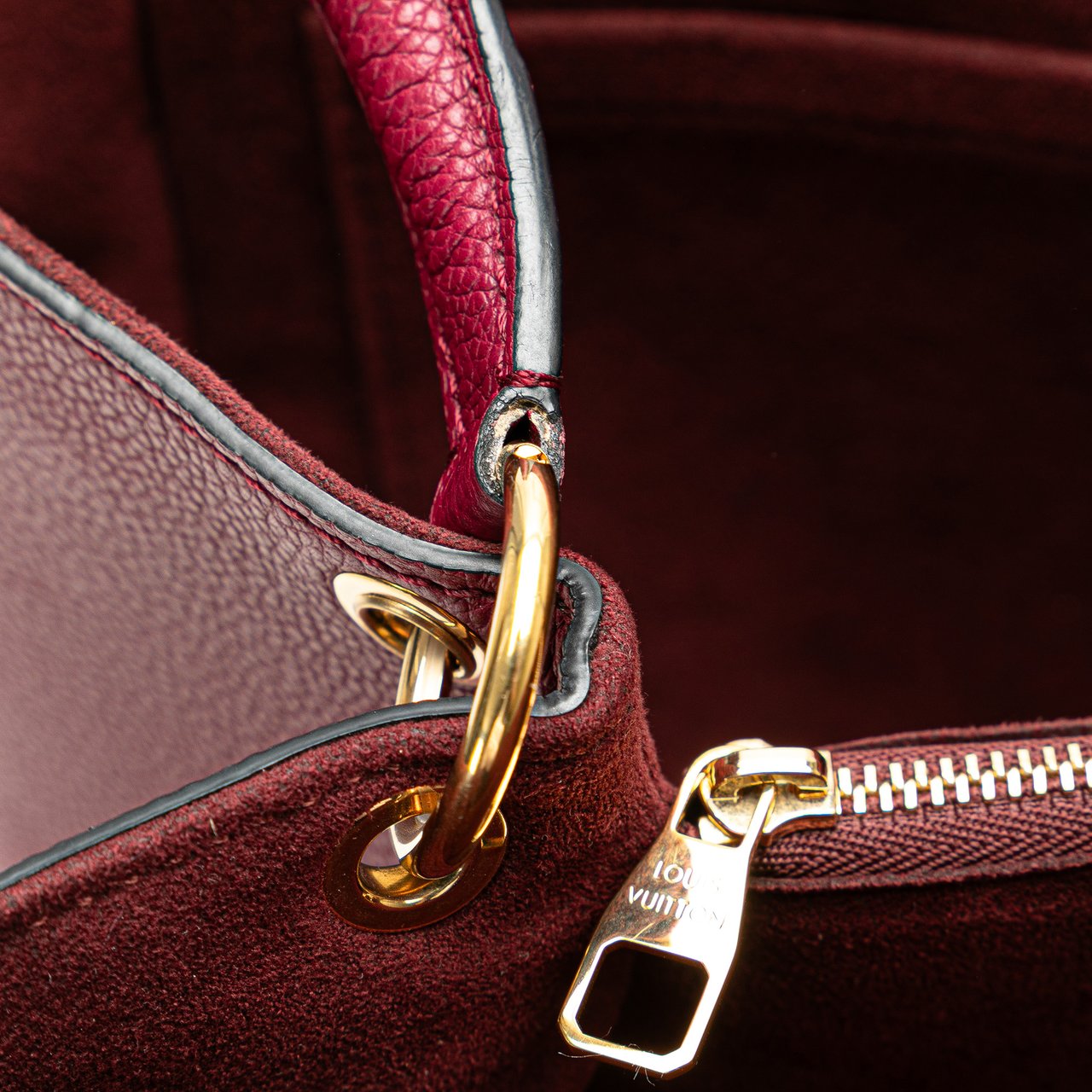 Louis Vuitton Monogram Empreinte Trocadero Rood