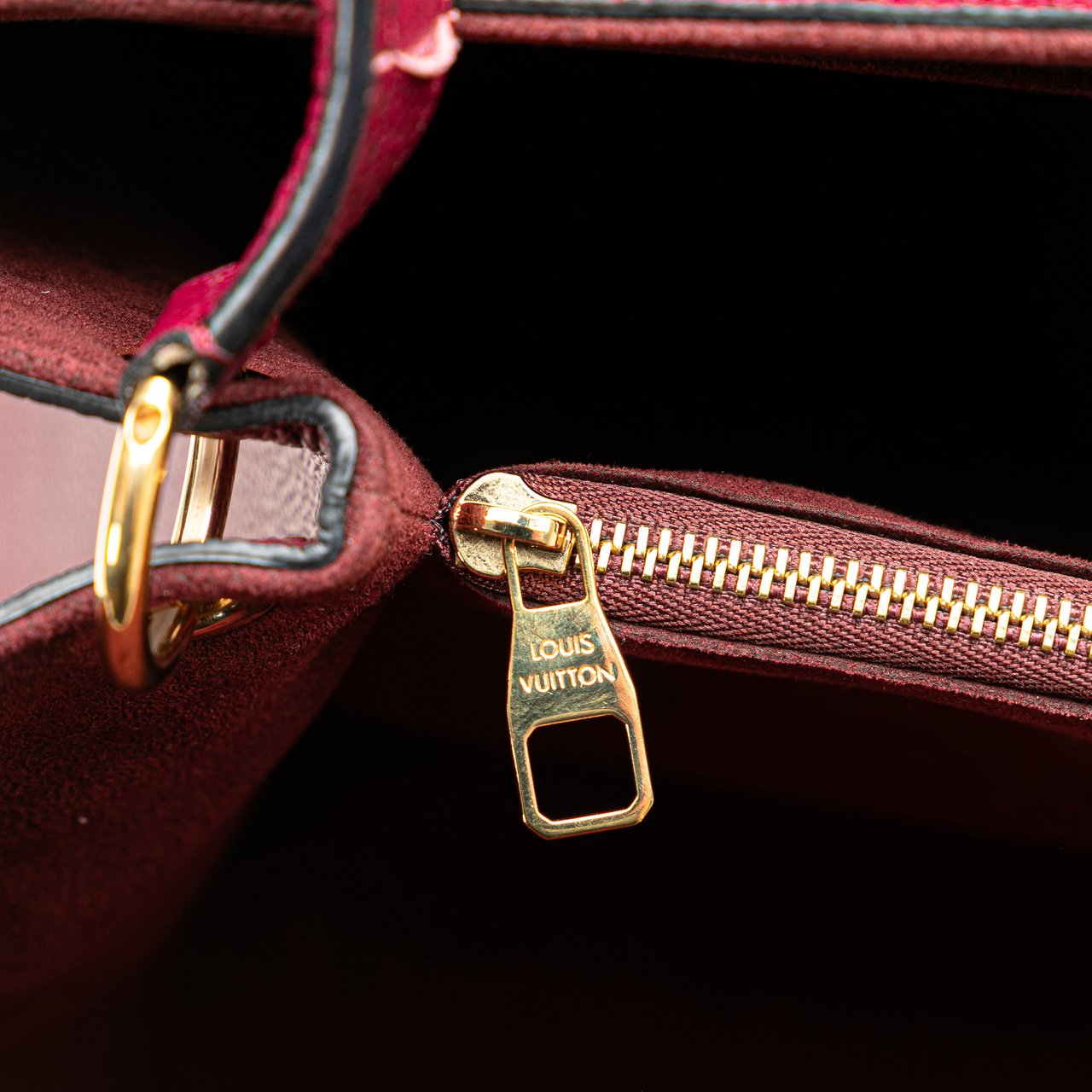 Louis Vuitton Monogram Empreinte Trocadero Rood