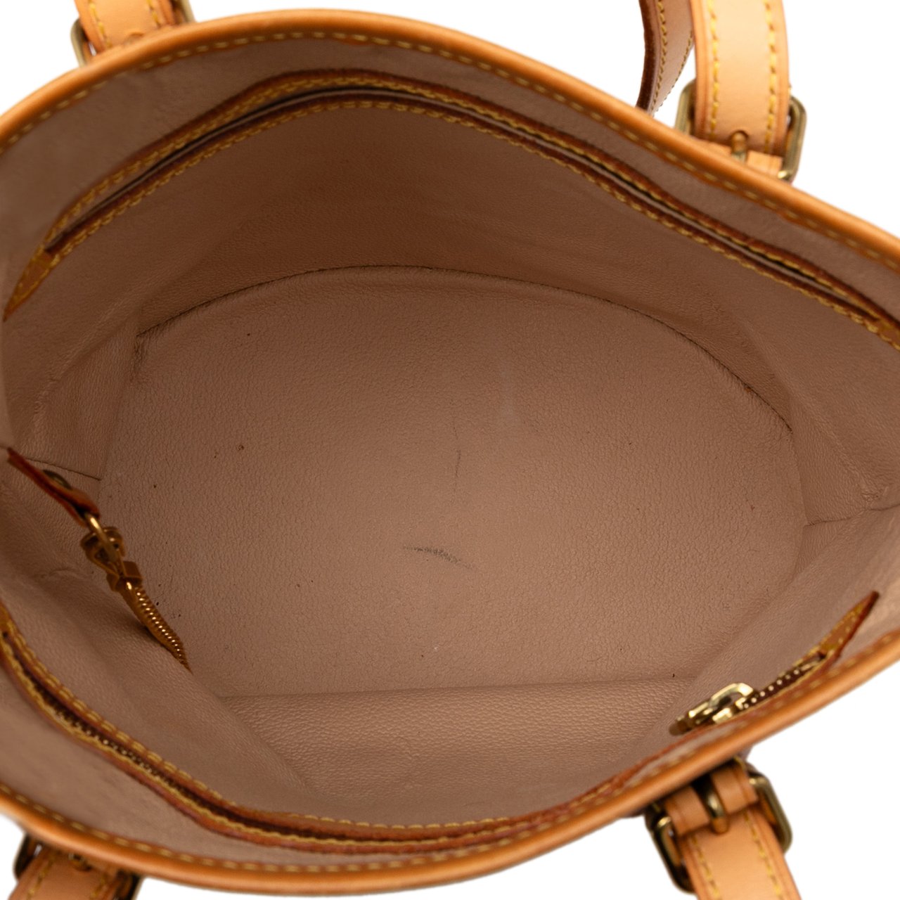 Louis Vuitton Monogram Petit Bucket Bruin