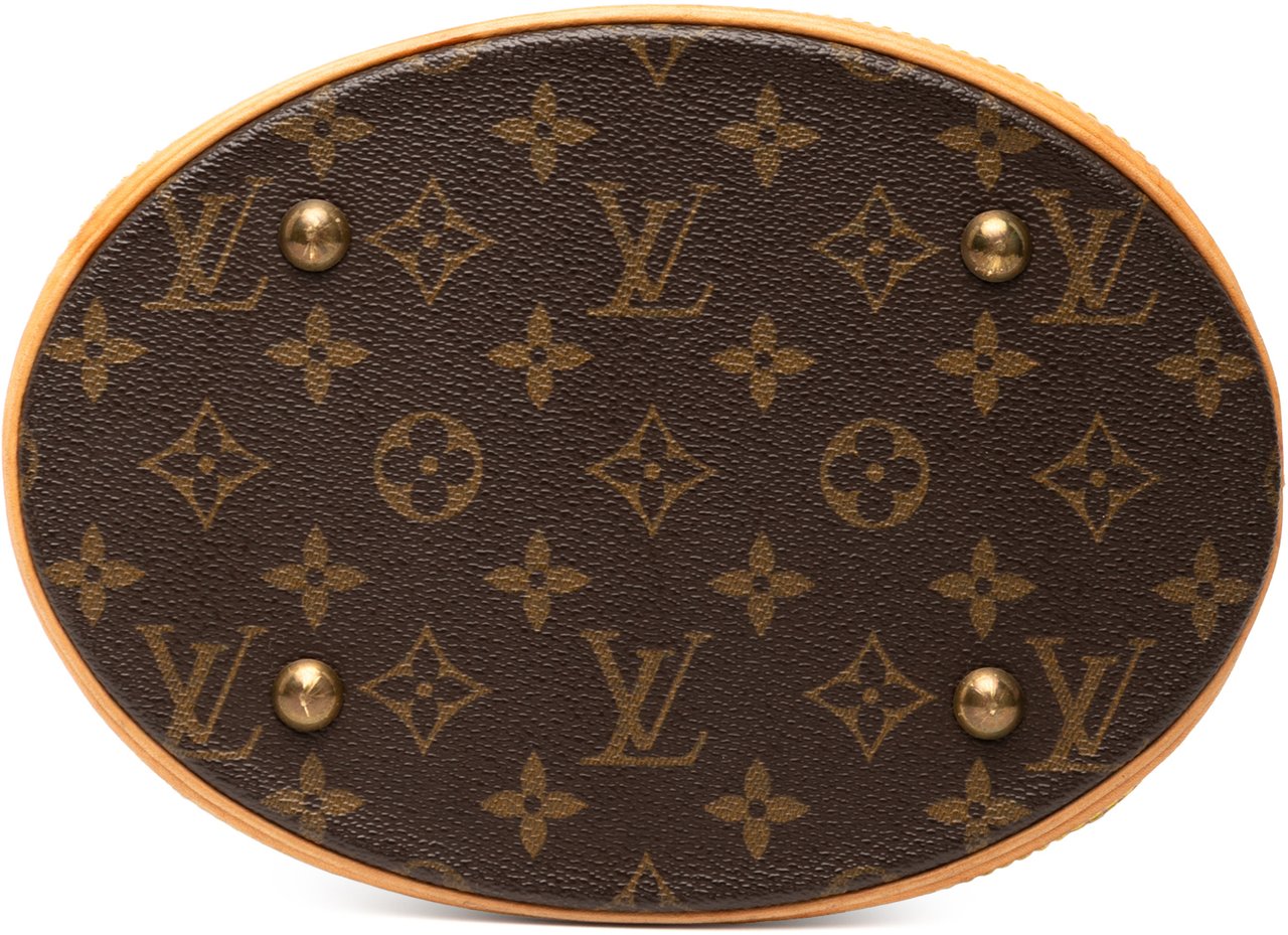 Louis Vuitton Monogram Petit Bucket Bruin
