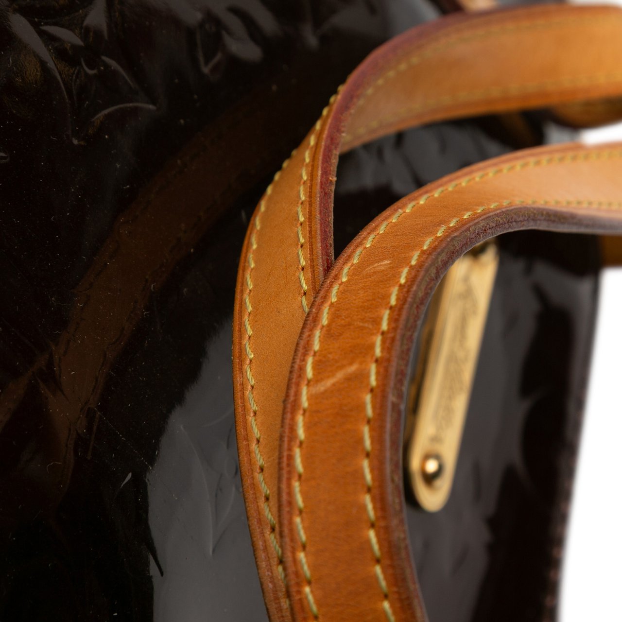 Louis Vuitton Monogram Vernis Bellevue GM Paars