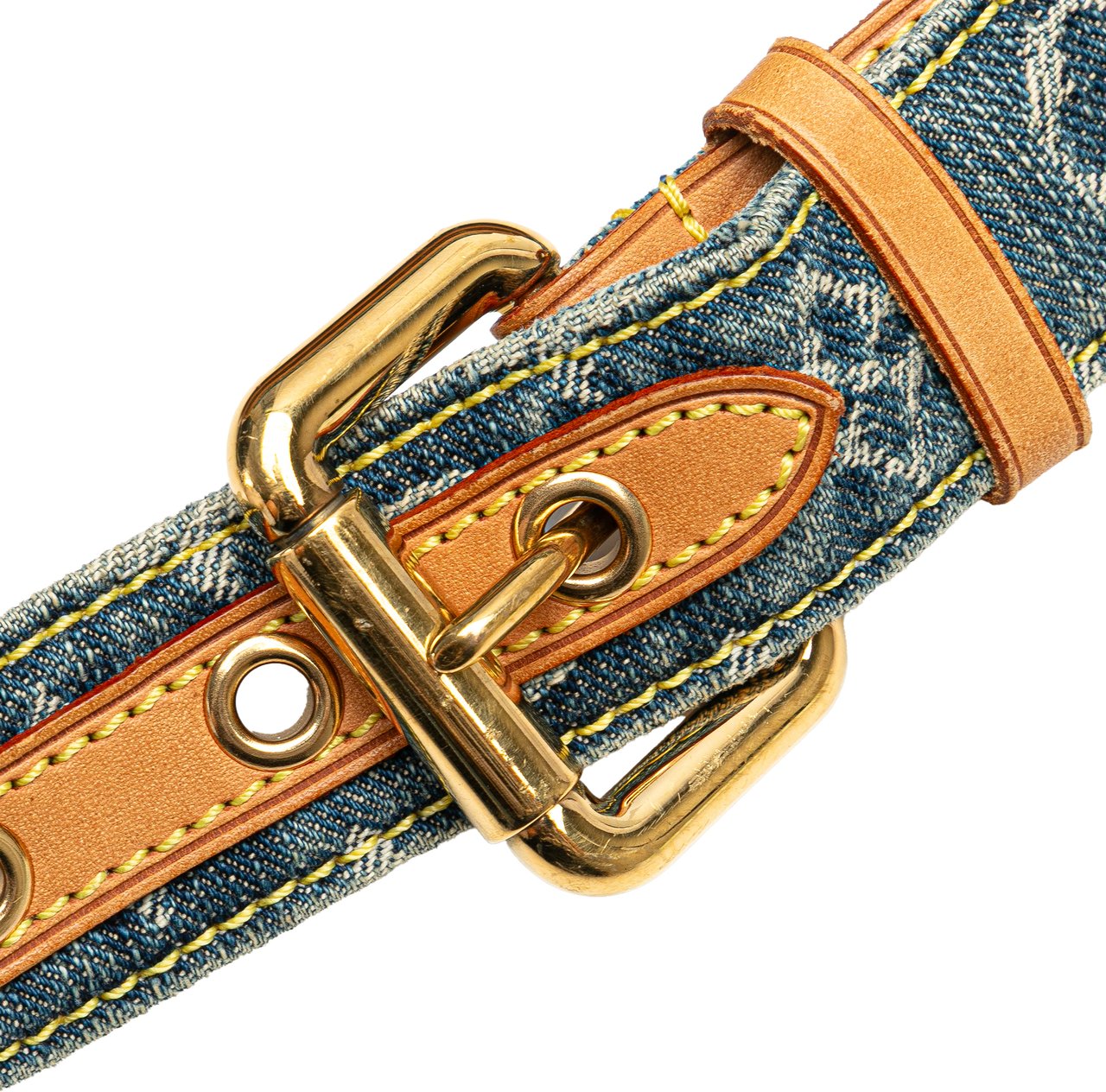 Louis Vuitton Monogram Denim Bum Bag Blauw