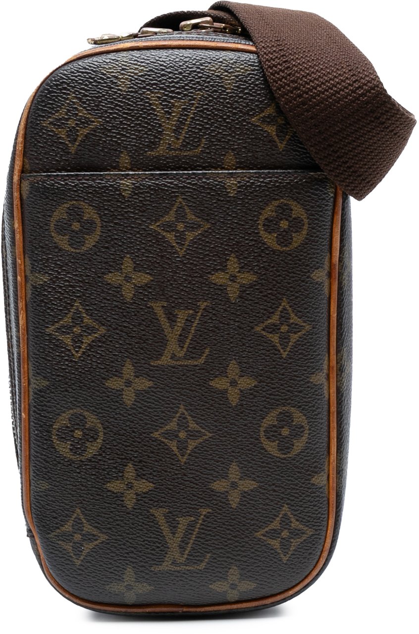 Louis Vuitton Monogram Pochette Gange Bruin
