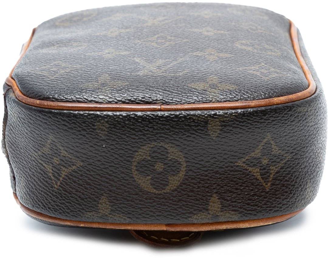 Louis Vuitton Monogram Pochette Gange Bruin