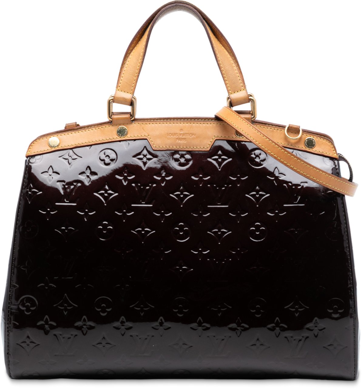 Louis Vuitton Monogram Vernis Brea MM Paars