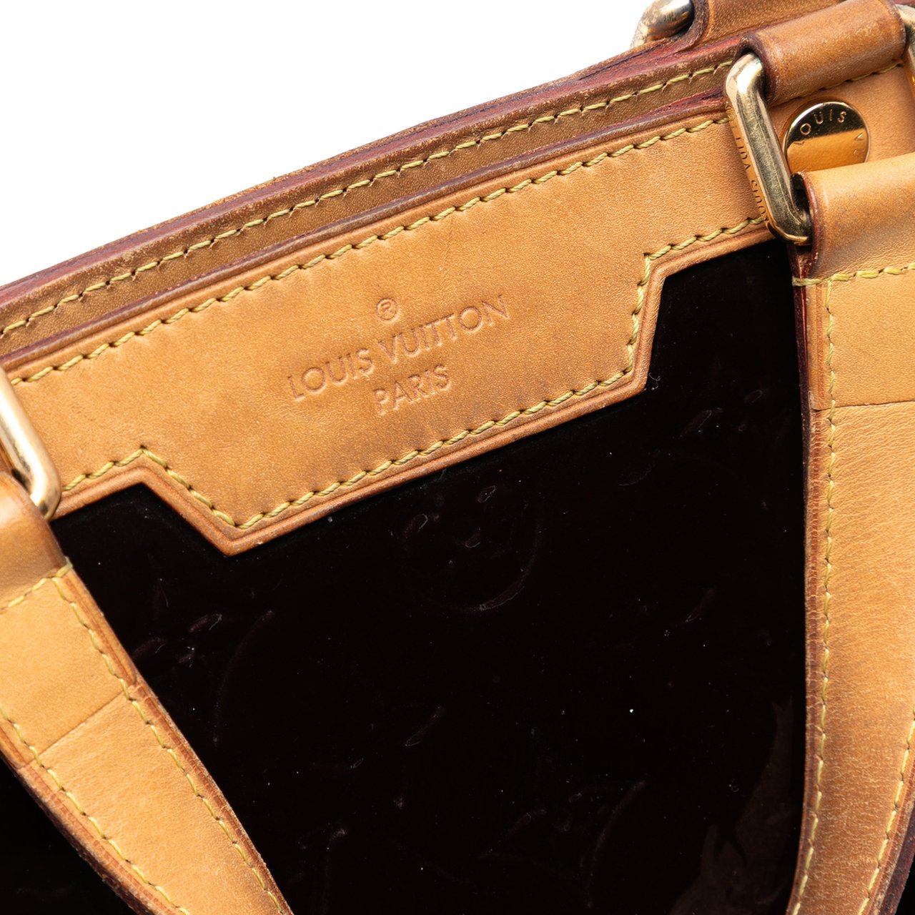 Louis Vuitton Monogram Vernis Brea MM Paars