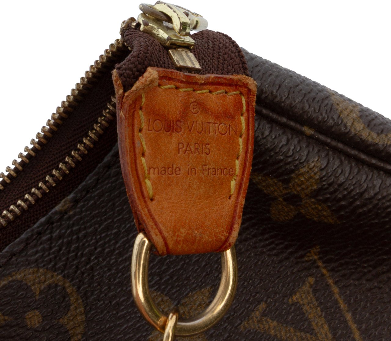 Louis Vuitton Monogram Mini Pochette Accessoires Bruin