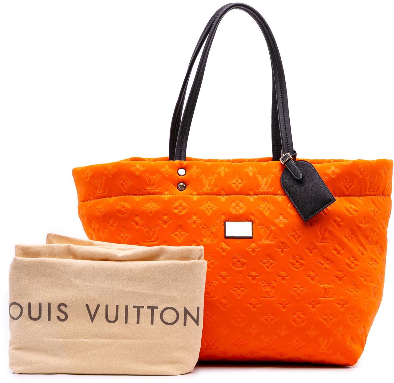 Louis Vuitton Monogram Embossed Neoprene Scuba MM Oranje