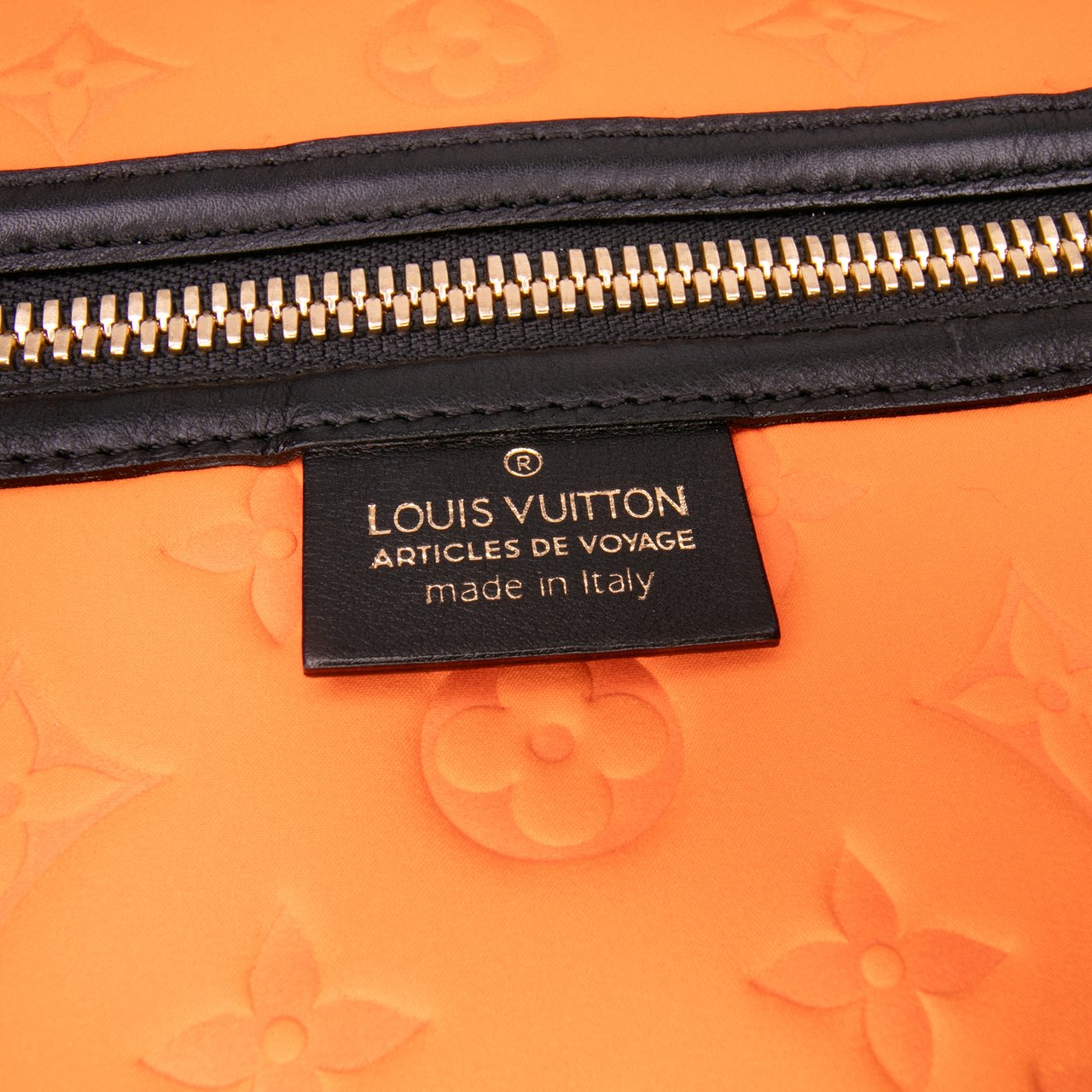 Louis Vuitton Monogram Embossed Neoprene Scuba MM Oranje