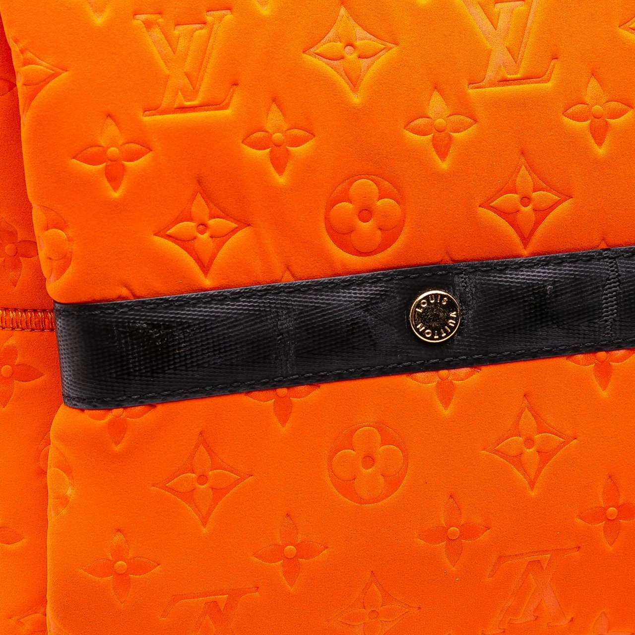Louis Vuitton Monogram Embossed Neoprene Scuba MM Oranje