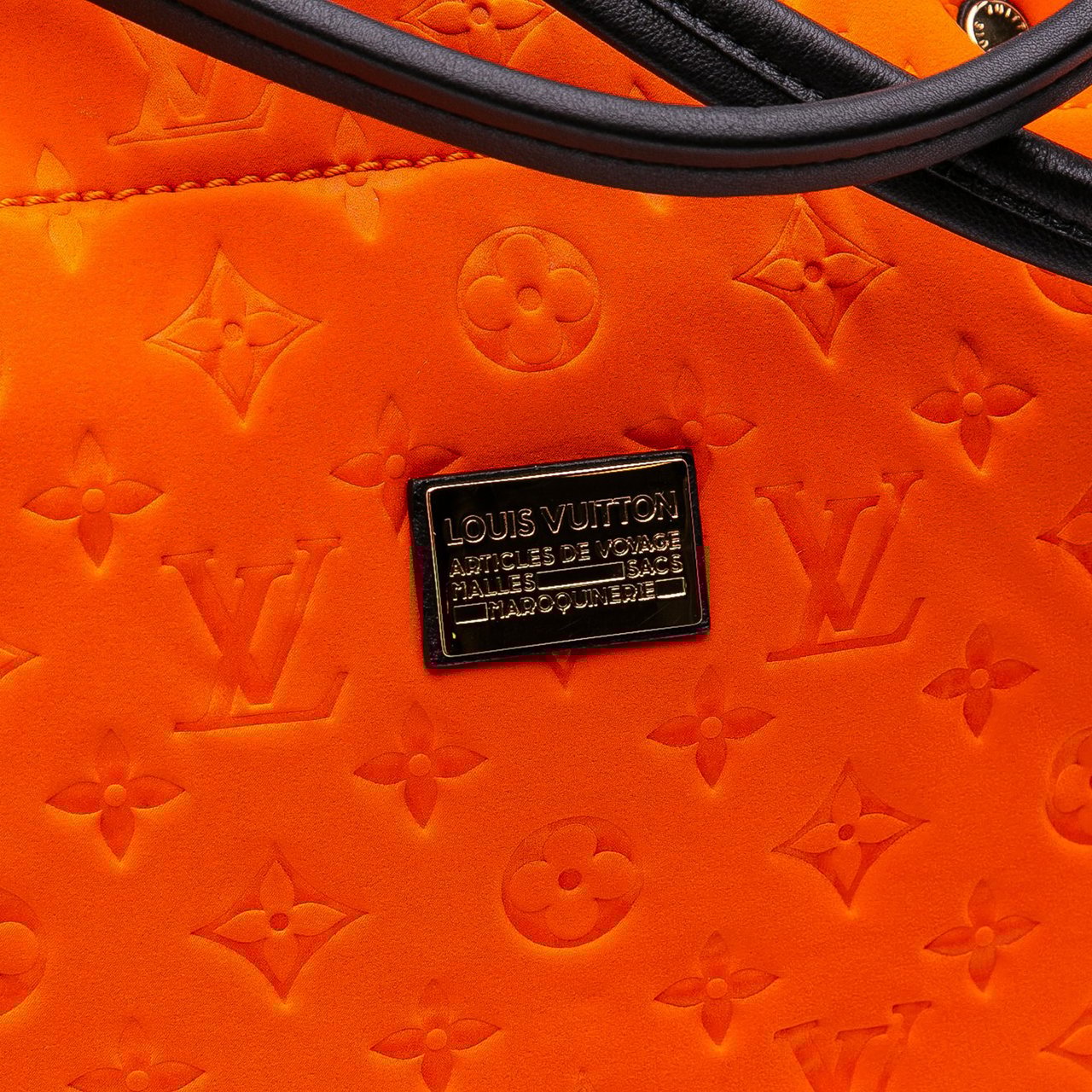 Louis Vuitton Monogram Embossed Neoprene Scuba MM Oranje
