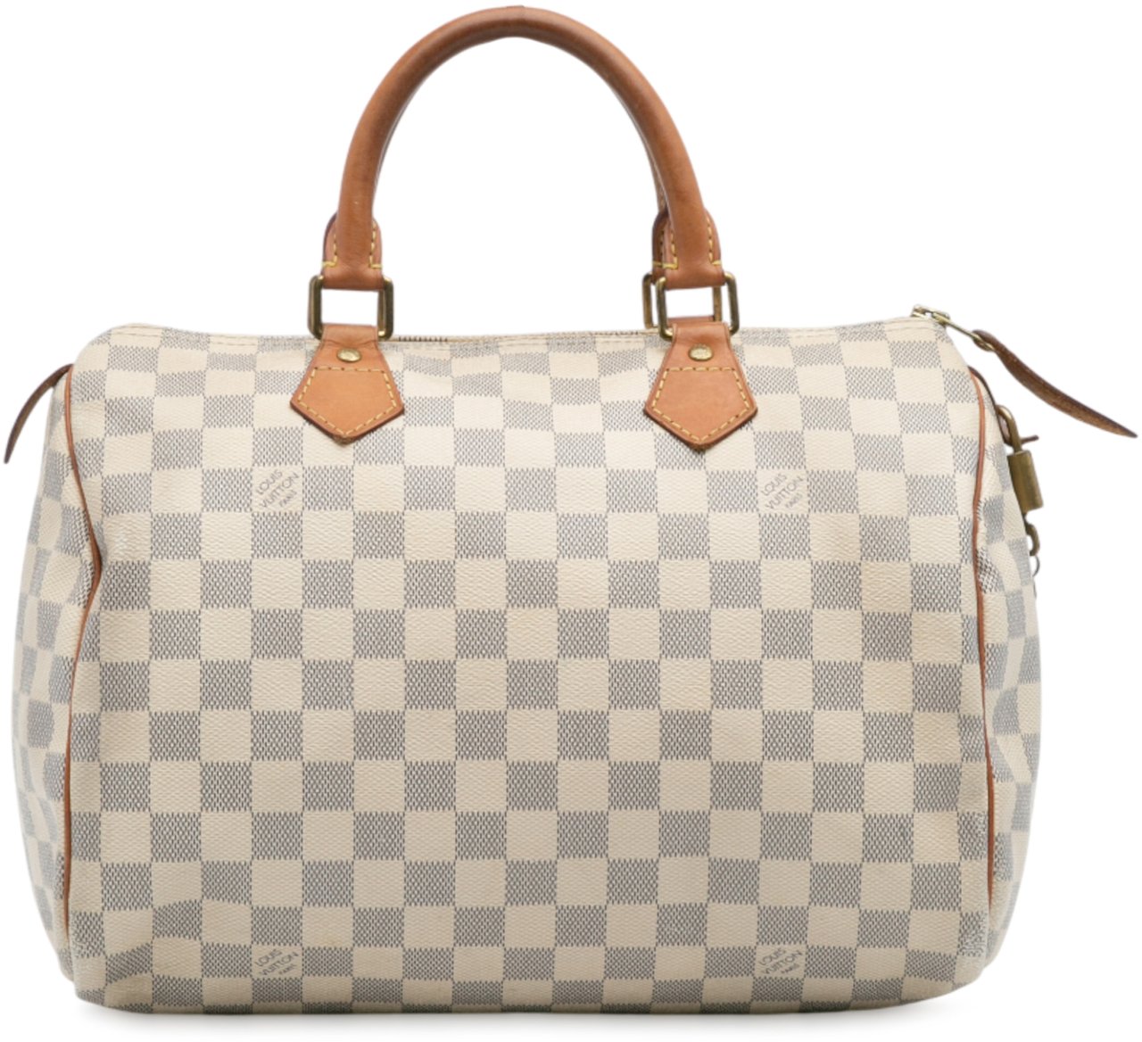 Louis Vuitton Damier Azur Speedy 30 Wit