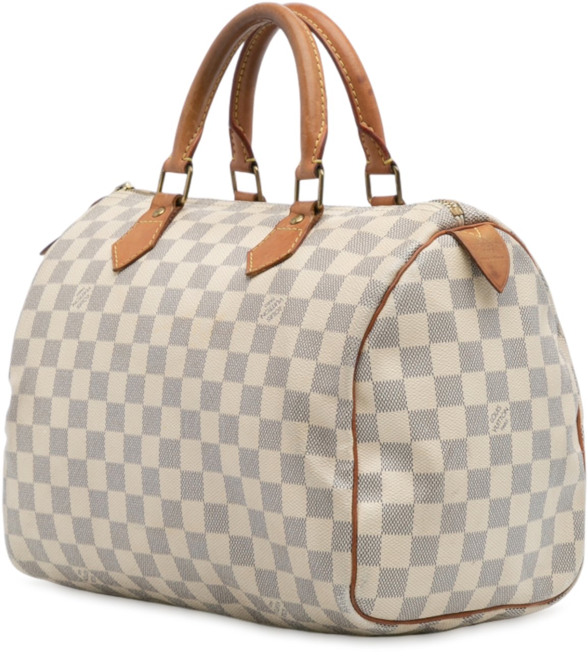 Louis Vuitton Damier Azur Speedy 30 Wit