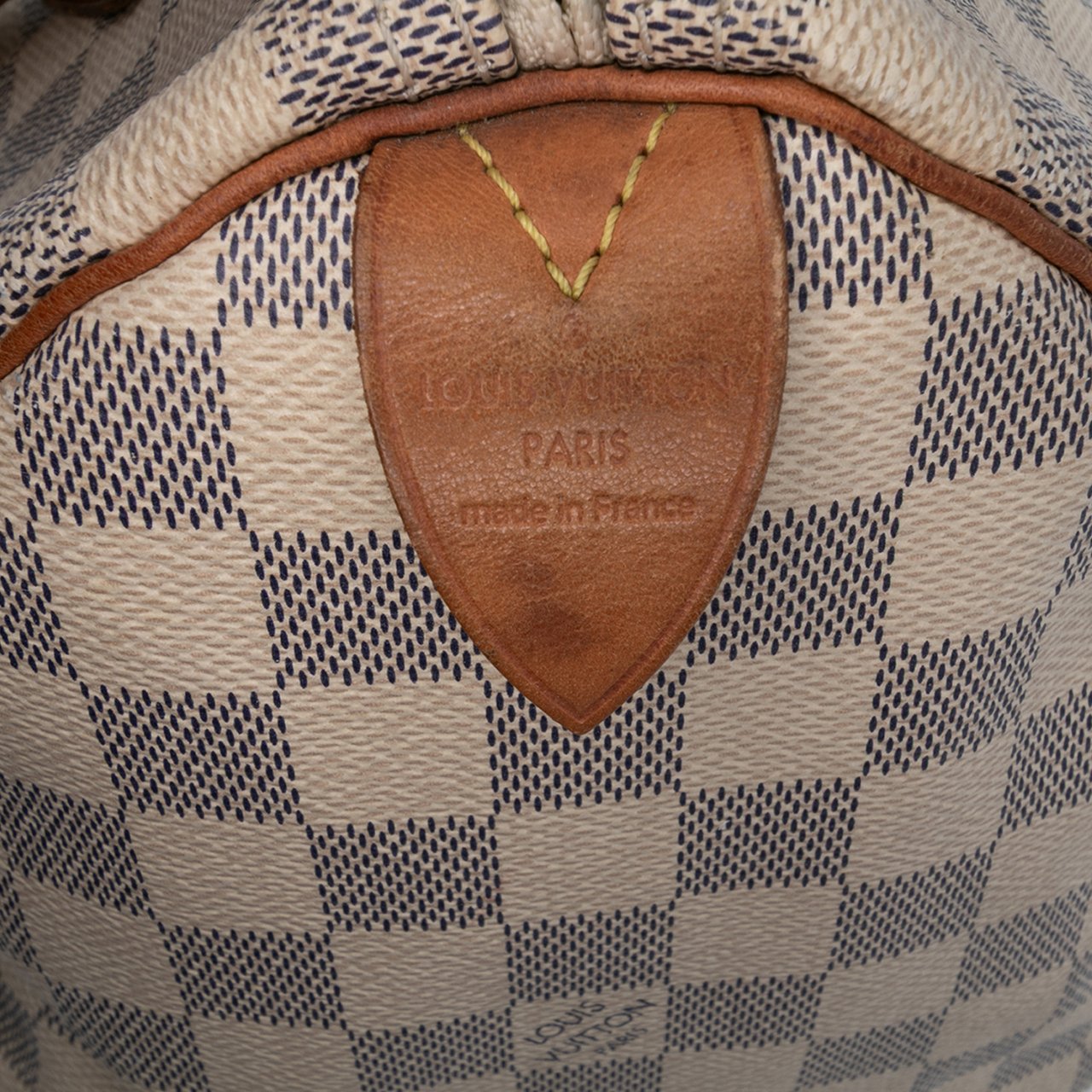 Louis Vuitton Damier Azur Speedy 30 Wit