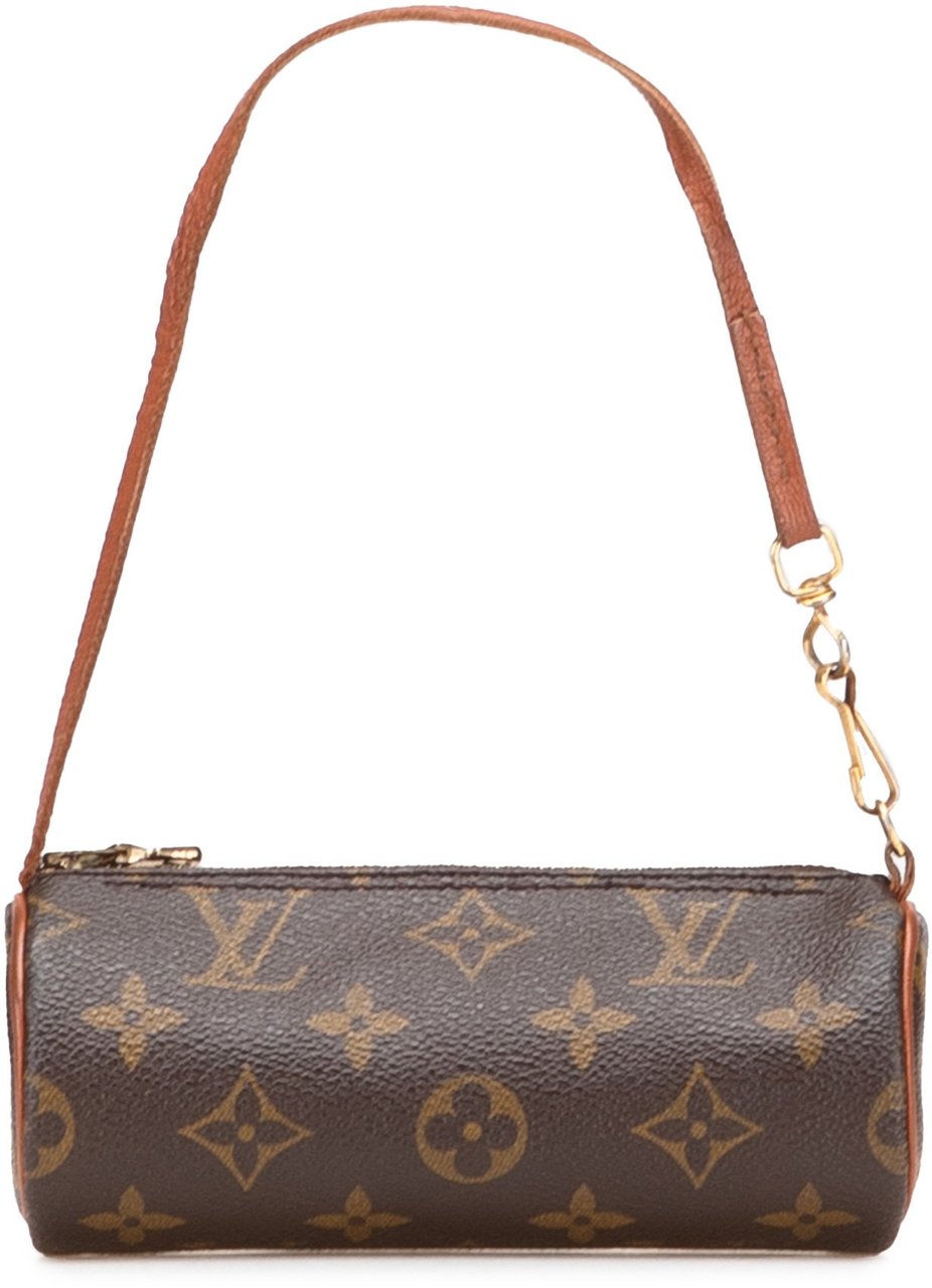 Louis Vuitton Monogram Papillon Pochette Bruin