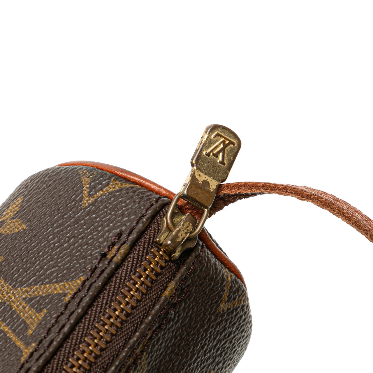 Louis Vuitton Monogram Papillon Pochette Bruin