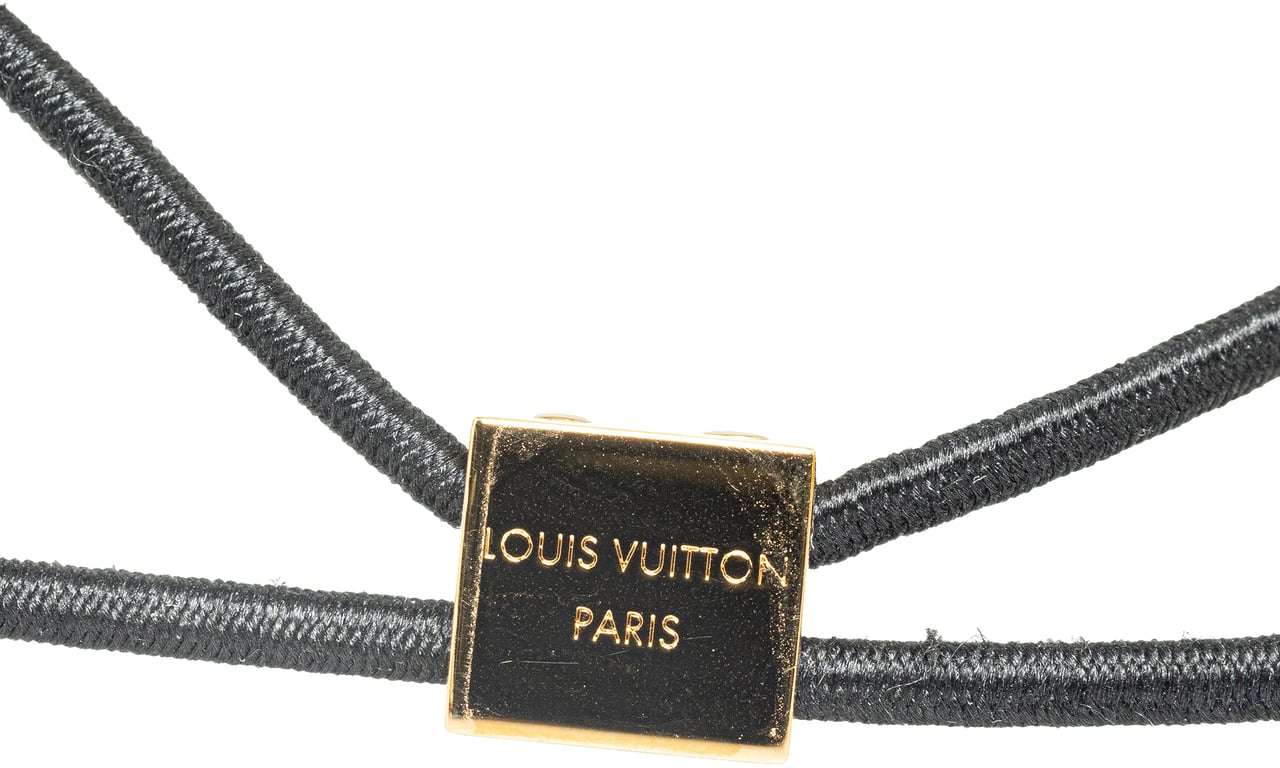 Louis Vuitton Planete Nanogram Chouchou Hair Tie Goud