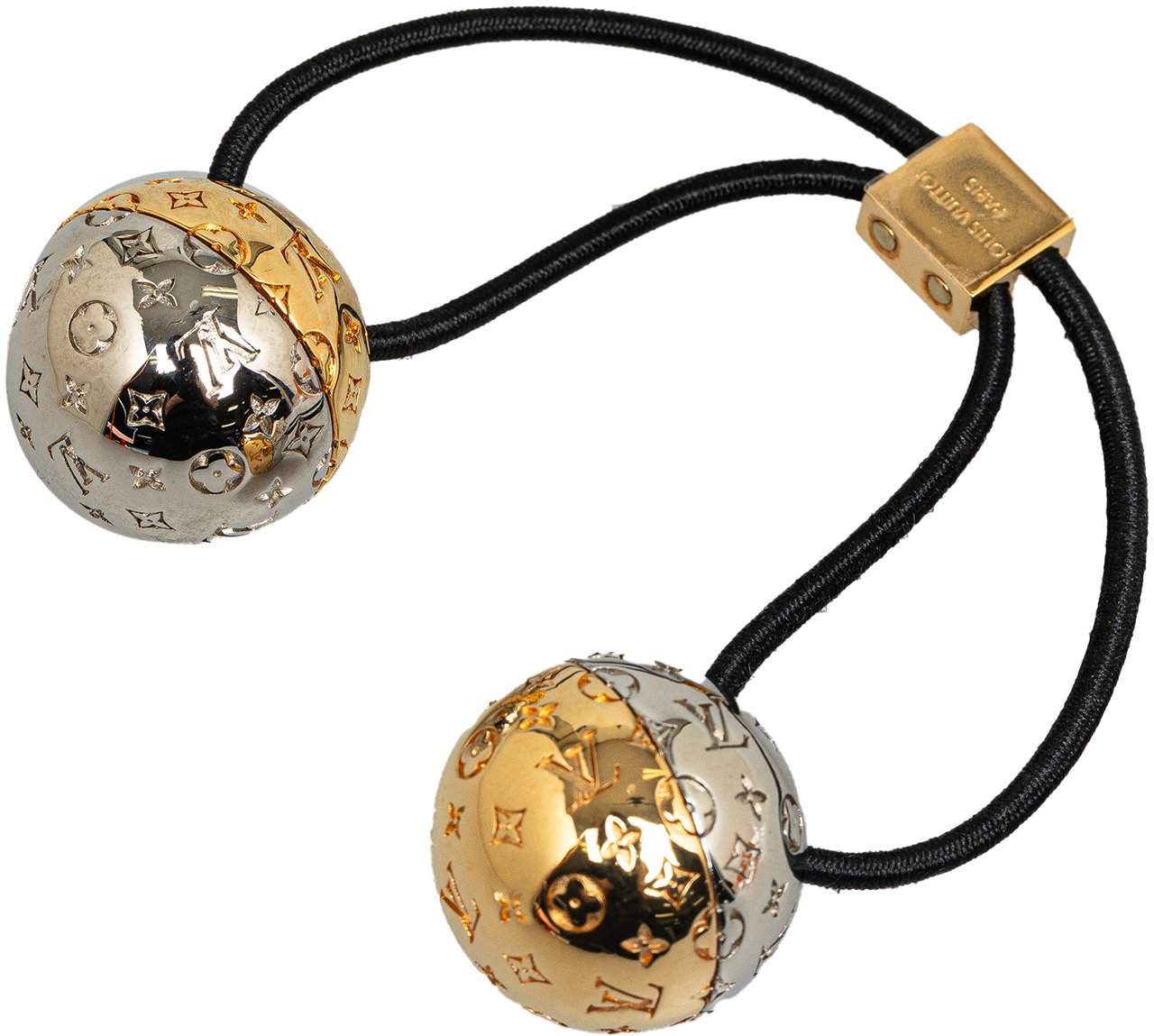 Louis Vuitton Planete Nanogram Chouchou Hair Tie Goud