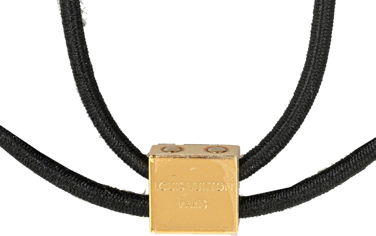 Louis Vuitton Planete Nanogram Chouchou Hair Tie Goud