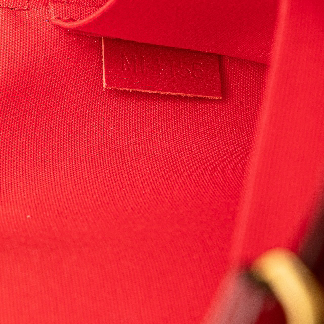 Louis Vuitton Monogram Vernis Pochette Felicie Rood