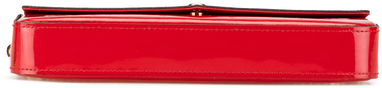 Louis Vuitton Monogram Vernis Pochette Felicie Rood