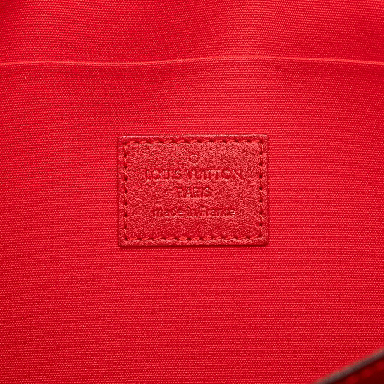 Louis Vuitton Monogram Vernis Pochette Felicie Rood