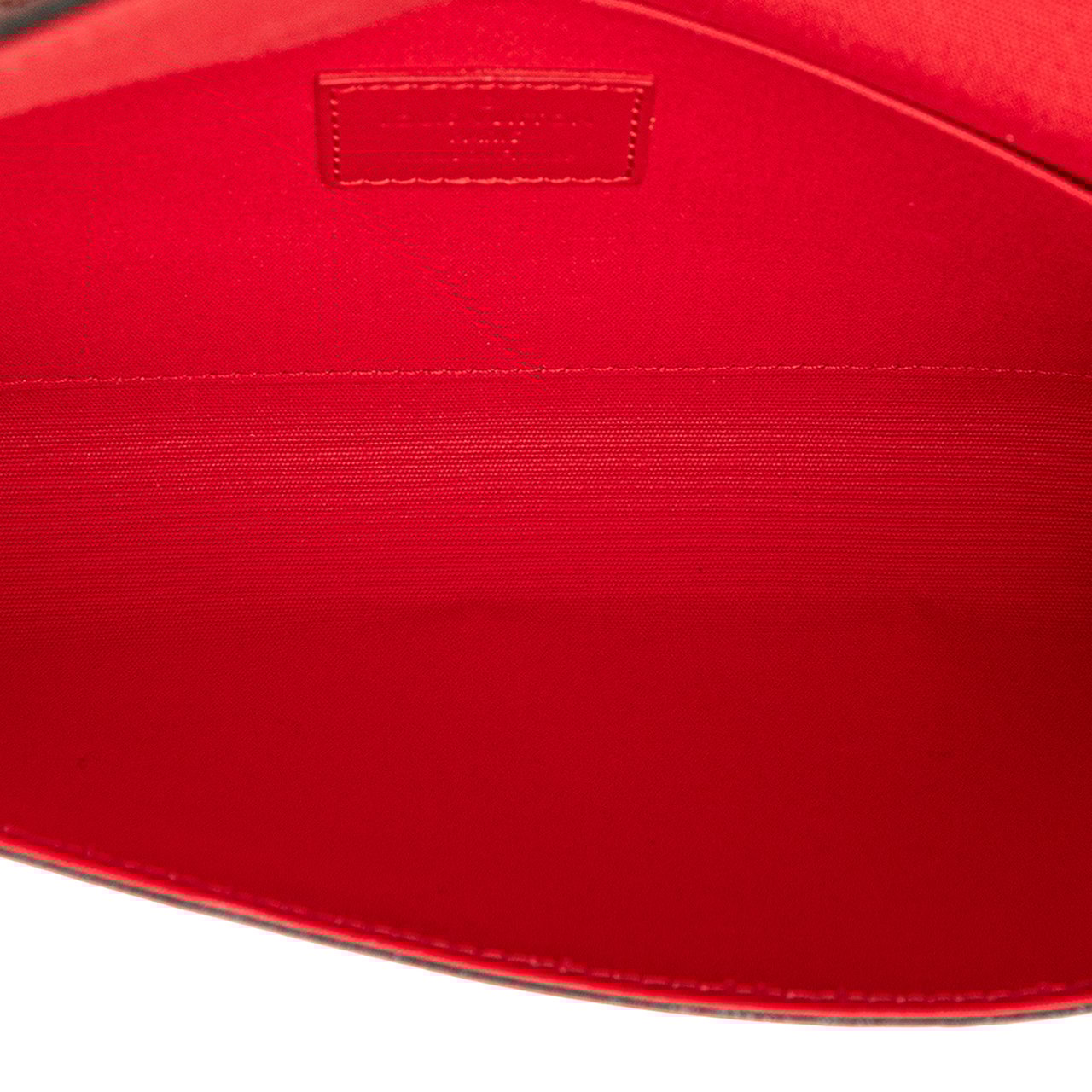 Louis Vuitton Monogram Vernis Pochette Felicie Rood