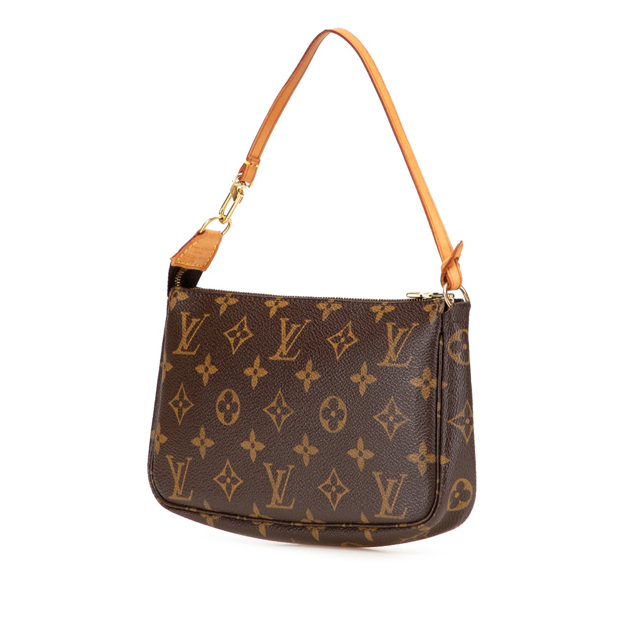 Louis Vuitton Monogram Pochette Accessoires Bruin