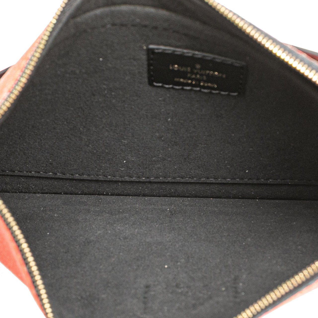 Louis Vuitton Game On Neverfull MM Pouch Rood