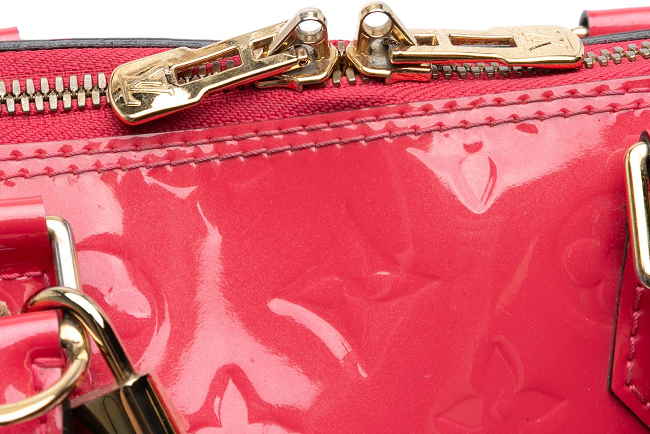 Louis Vuitton Monogram Vernis Alma PM Roze