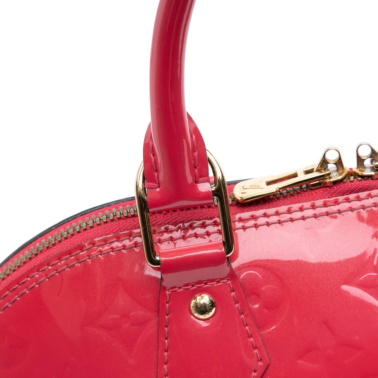 Louis Vuitton Monogram Vernis Alma PM Roze