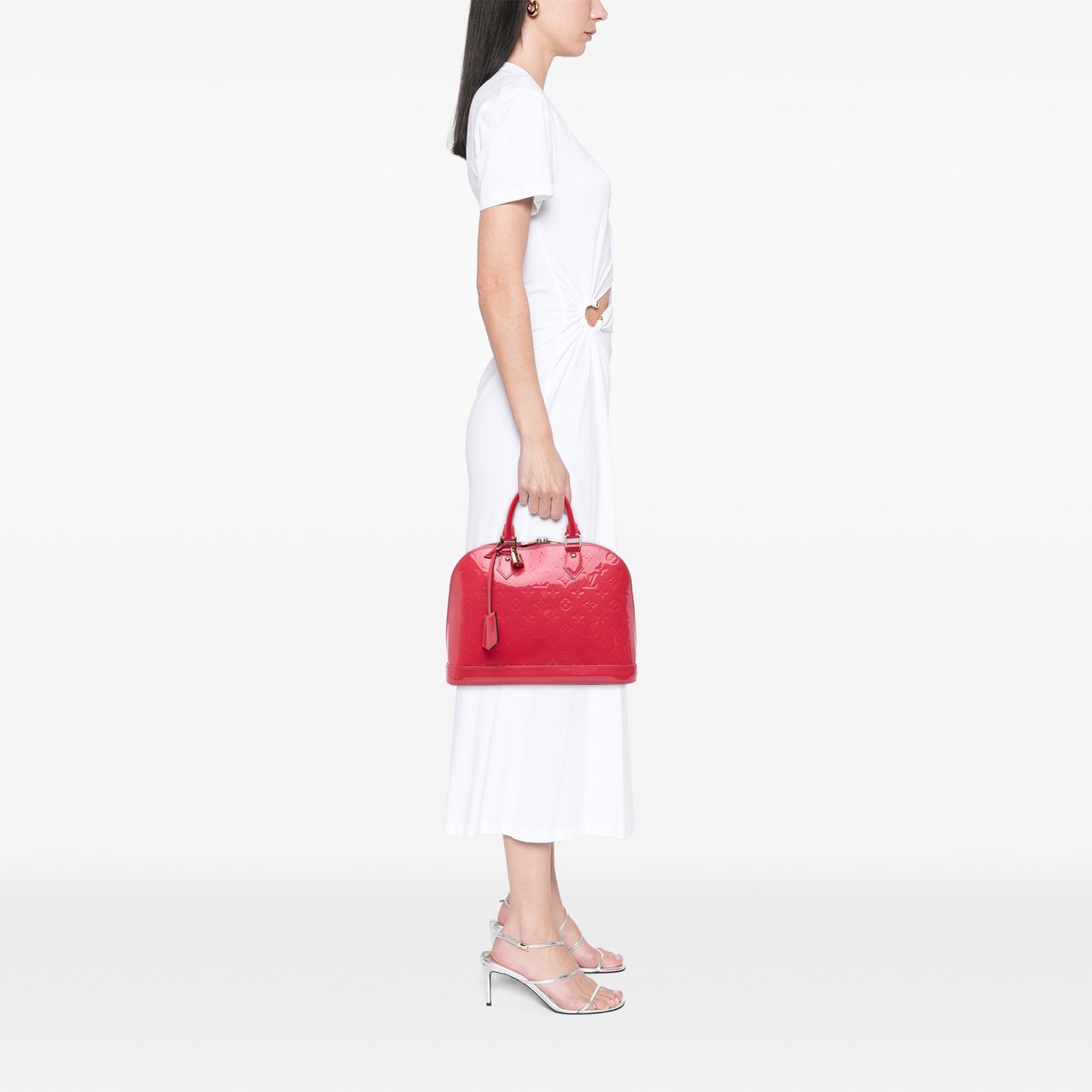 Louis Vuitton Monogram Vernis Alma PM Roze