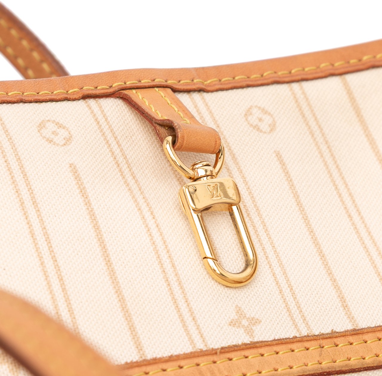 Louis Vuitton Damier Azur Neverfull GM Wit