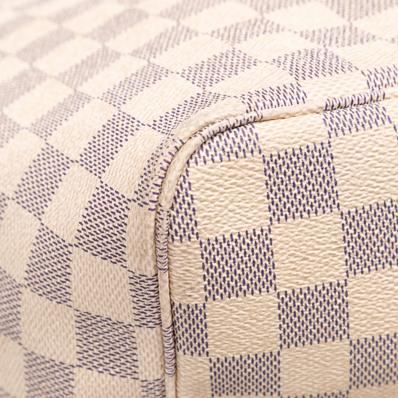 Louis Vuitton Damier Azur Neverfull GM Wit