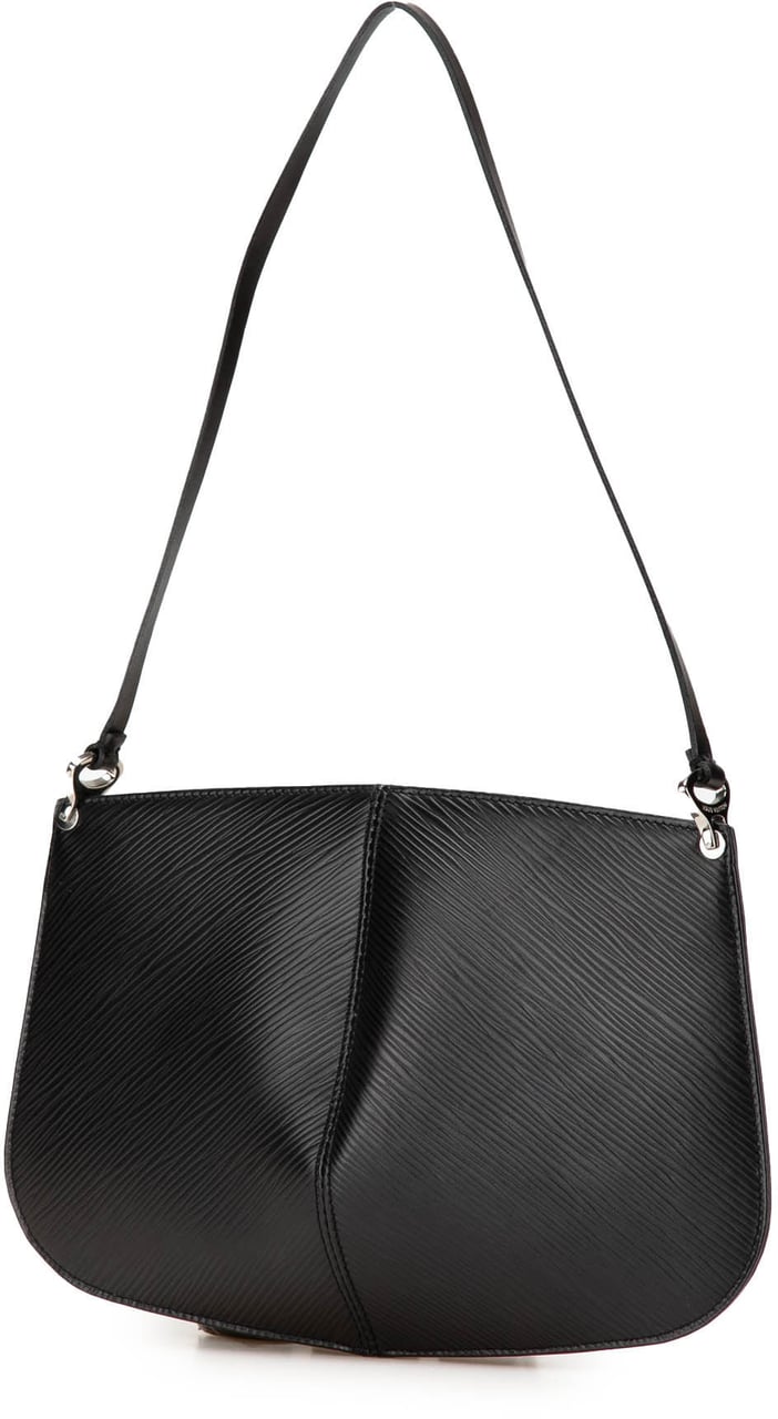 Louis Vuitton Epi Demi Lune Pochette Zwart