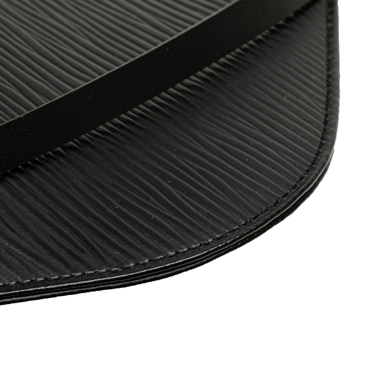 Louis Vuitton Epi Demi Lune Pochette Zwart