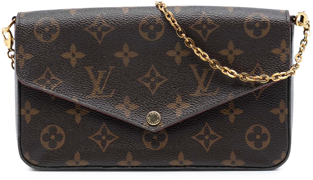 Louis Vuitton Monogram Pochette Felicie Bruin