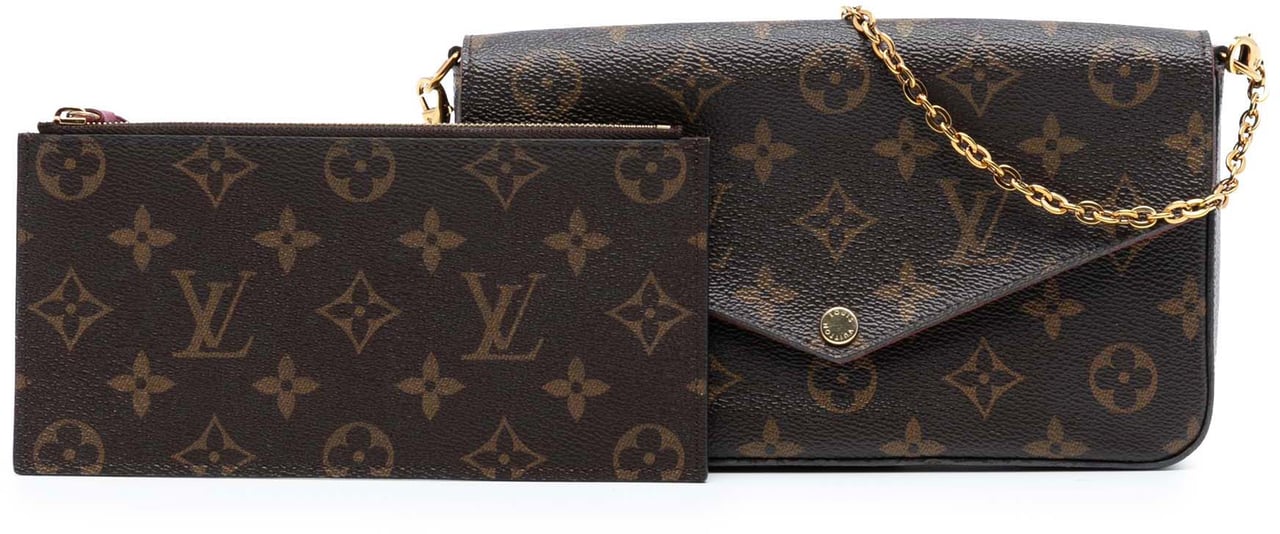 Louis Vuitton Monogram Pochette Felicie Bruin