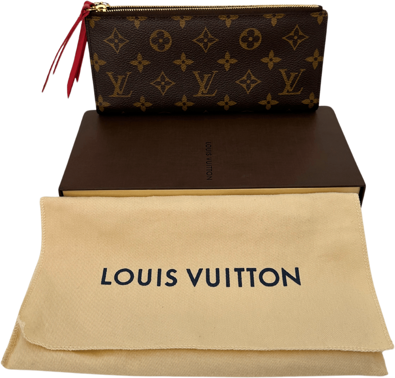 Louis Vuitton Louis Vuitton Adele Monogram Canvas Wallet M61287 Fullset / mint condition Bruin