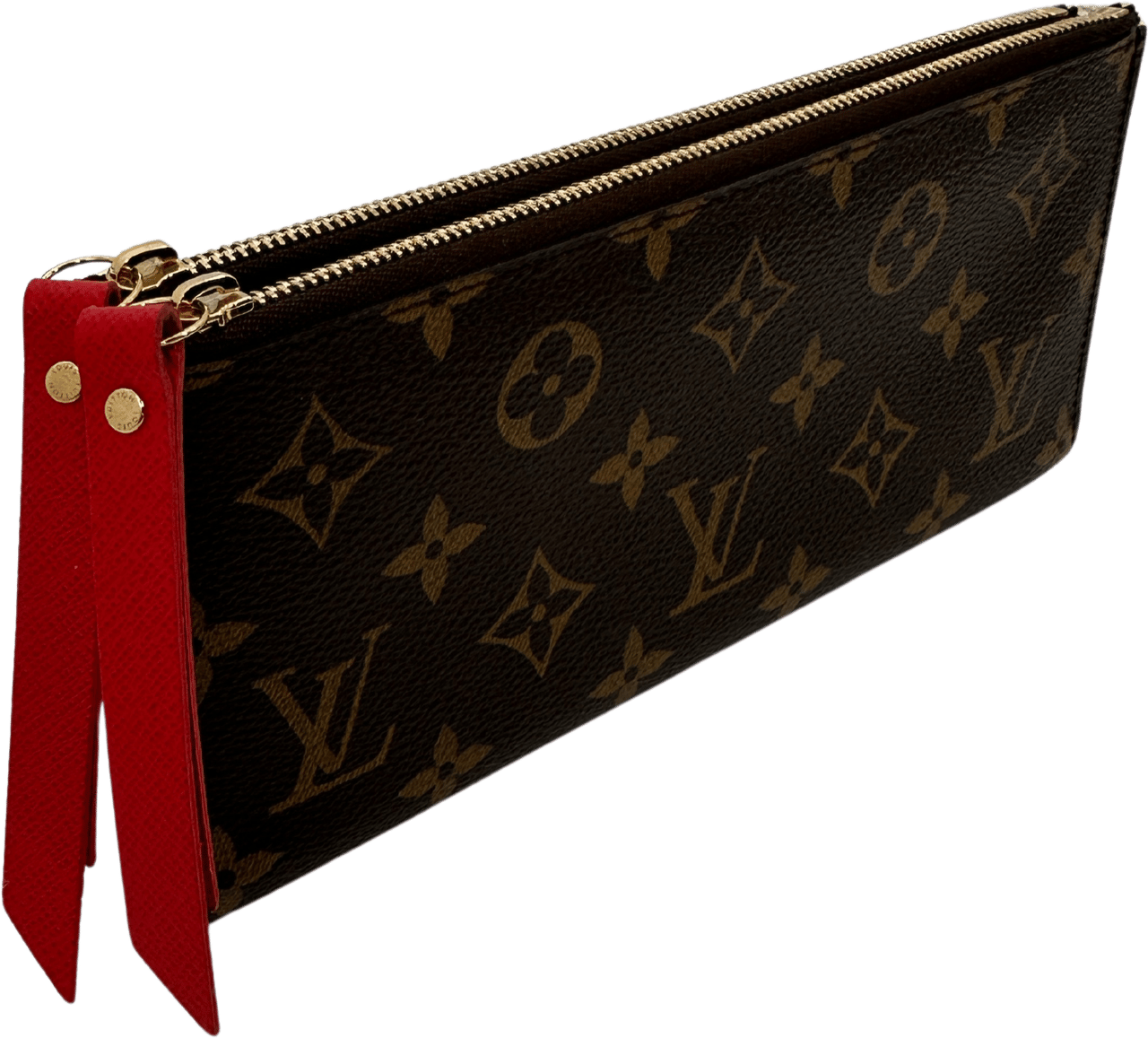 Louis Vuitton Louis Vuitton Adele Monogram Canvas Wallet M61287 Fullset / mint condition Bruin